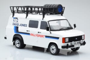 Ford Transit Mk2 Van Team David Jones Rally Assistance IXO 1:18 18RMC033XE Druckguss — Bild 4 von 6