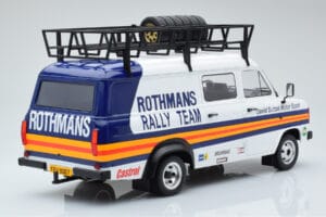 Ford Transit Mk2 Van Team Rothmans Rally Assistance IXO 1:18 18RMC057XE Druckguss — Bild 2 von 6