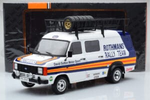 Ford Transit Mk2 Van Team Rothmans Rally Assistance IXO 1:18 18RMC057XE Druckguss — Bild 6 von 6