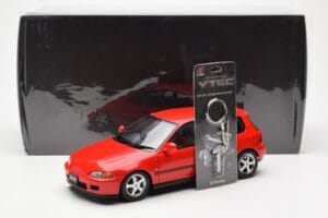 Honda Civic EG6 VTEC Rot LCD 1:18 LCD18018-RE Druckguss — Bild 11 von 11