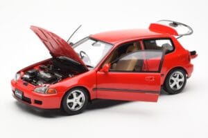 Honda Civic EG6 VTEC Rot LCD 1:18 LCD18018-RE Druckguss — Bild 3 von 11