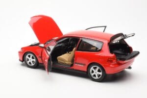Honda Civic EG6 VTEC Rot LCD 1:18 LCD18018-RE Druckguss — Bild 8 von 11
