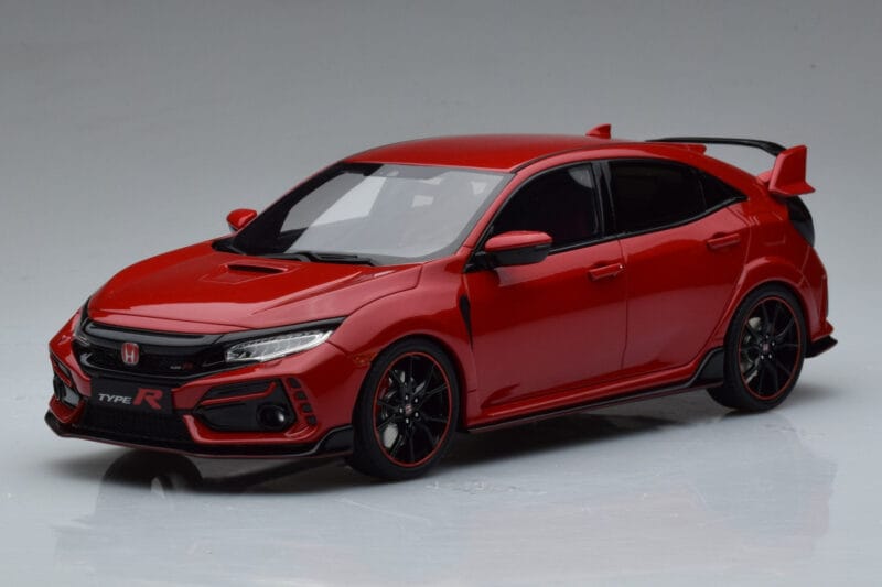 Honda Civic Type R GT FK8 Euro Spec Rot Otto 1:18 OT890 Resin