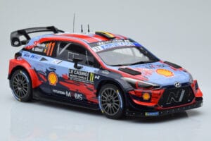Hyundai i20 Coupe WRC #11 T. Neuville / N. Gilsoul Rally Monte Carlo 2020 IXO 1:18 18RMC067A Druckguss — Bild 4 von 6