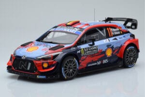 Hyundai i20 Coupe WRC #11 T. Neuville / N. Gilsoul Rally Monte Carlo 2020 IXO 1:18 18RMC067A Druckguss
