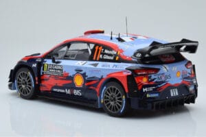 Hyundai i20 Coupe WRC #11 T. Neuville / N. Gilsoul Rally Monte Carlo 2020 IXO 1:18 18RMC067A Druckguss — Bild 5 von 6