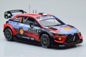 Hyundai i20 Coupe WRC #8 O. Tanak / M. Jarveoja Rally Monte Carlo 2020 IXO 1:18 18RMC067C Druckguss — Bild 4 von 6