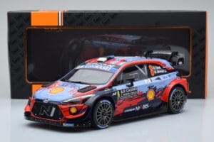 Hyundai i20 Coupe WRC #8 O. Tanak / M. Jarveoja Rally Monte Carlo 2020 IXO 1:18 18RMC067C Druckguss — Bild 6 von 6