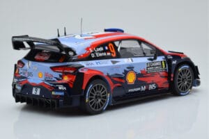 Hyundai i20 Coupe WRC #9 S. Loeb / I. Galmiche Rally Monte Carlo 2020 IXO 1:18 18RMC067B Druckguss — Bild 2 von 6