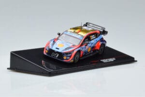 Hyundai i20 N Rally1 #11 T. Neuville / M. Wydaeghe Rally Finland 2022 IXO 1:43 RAM866 Druckguss — Bild 2 von 4