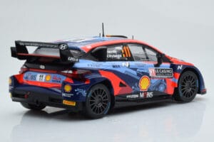 Hyundai i20 N Rally1 #11 T. Neuville / M. Wydaeghe Rally Monte Carlo 2022 IXO 1:18 18RMC112 Druckguss — Bild 2 von 6