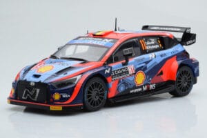 Hyundai i20 N Rally1 #11 T. Neuville / M. Wydaeghe Rally Monte Carlo 2022 IXO 1:18 18RMC112 Druckguss