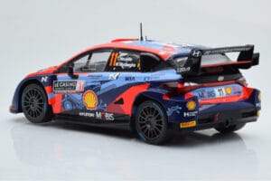Hyundai i20 N Rally1 #11 T. Neuville / M. Wydaeghe Rally Monte Carlo 2022 IXO 1:18 18RMC112 Druckguss — Bild 5 von 6
