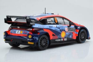 Hyundai i20 N Rally1 #8 O. Tanak / M. Jarveoja Rally Monte Carlo 2022 IXO 1:18 18RMC113 Druckguss — Bild 2 von 6