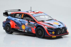 Hyundai i20 N Rally1 #8 O. Tanak / M. Jarveoja Rally Monte Carlo 2022 IXO 1:18 18RMC113 Druckguss — Bild 4 von 6