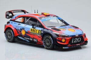 Hyundai i20 Coupe WRC #6 D. Sordo / C. del Barrio Rally Catalunya 2019 IXO 1:18 18RMC052C Druckguss — Bild 4 von 6