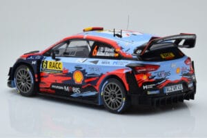 Hyundai i20 Coupe WRC #6 D. Sordo / C. del Barrio Rally Catalunya 2019 IXO 1:18 18RMC052C Druckguss — Bild 5 von 6