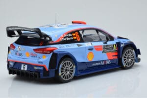 Hyundai i20 Coupe WRC #6 D. Sordo / C. del Barrio Rally Monte Carlo 2018 IXO 1:18 18RMC030C Druckguss — Bild 2 von 6
