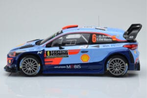 Hyundai i20 Coupe WRC #6 D. Sordo / C. del Barrio Rally Monte Carlo 2018 IXO 1:18 18RMC030C Druckguss — Bild 3 von 6