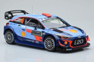 Hyundai i20 Coupe WRC #6 D. Sordo / C. del Barrio Rally Monte Carlo 2018 IXO 1:18 18RMC030C Druckguss — Bild 4 von 6