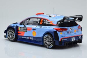 Hyundai i20 Coupe WRC #6 D. Sordo / C. del Barrio Rally Monte Carlo 2018 IXO 1:18 18RMC030C Druckguss — Bild 5 von 6