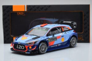 Hyundai i20 Coupe WRC #6 D. Sordo / C. del Barrio Rally Monte Carlo 2018 IXO 1:18 18RMC030C Druckguss — Bild 6 von 6