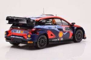 Hyundai i20 N Rally1 #11 T. Neuville / M. Wydaeghe Rally Monte Carlo 2023 IXO 1:18 18RMC153A Druckguss — Bild 2 von 6