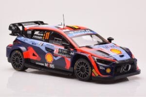 Hyundai i20 N Rally1 #11 T. Neuville / M. Wydaeghe Rally Monte Carlo 2023 IXO 1:18 18RMC153A Druckguss — Bild 4 von 6