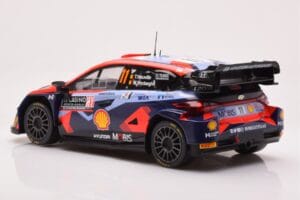 Hyundai i20 N Rally1 #11 T. Neuville / M. Wydaeghe Rally Monte Carlo 2023 IXO 1:18 18RMC153A Druckguss — Bild 5 von 6
