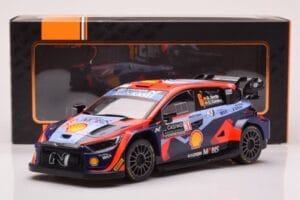 Hyundai i20 N Rally1 #6 D. Sordo / C. Carrera Rally Monte Carlo 2023 IXO 1:18 18RMC153B Druckguss — Bild 6 von 6