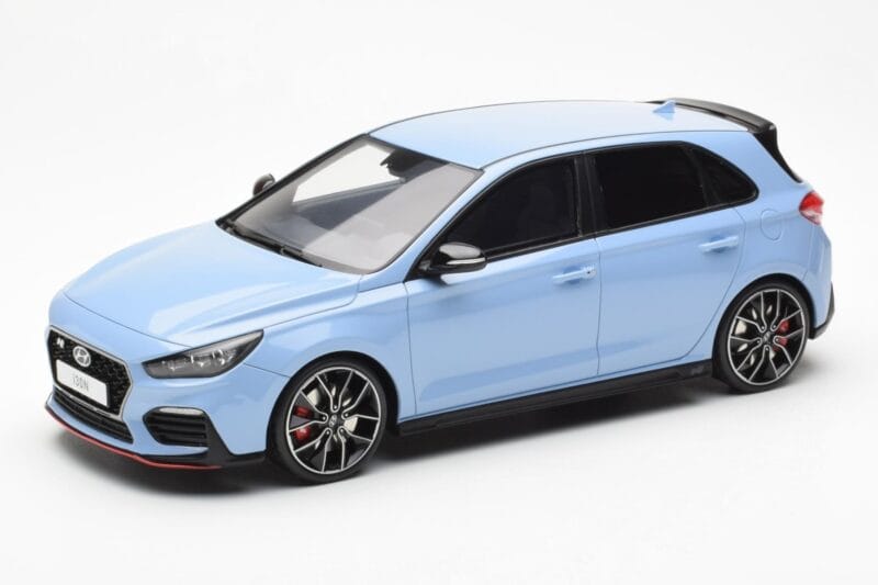 Hyundai i30 N Hellblau Otto 1:18 OT425 Resin