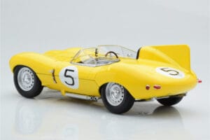 Jaguar D-Type #5 Ecurie Nationale Belge 24 Hours of Le Mans 1956 CMR 1:18 CMR143 Druckguss — Bild 5 von 6