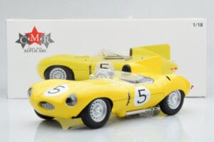 Jaguar D-Type #5 Ecurie Nationale Belge 24 Hours of Le Mans 1956 CMR 1:18 CMR143 Druckguss — Bild 6 von 6