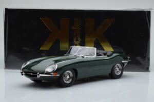 Jaguar E-Type Series 1 Roadster Grün KK-Scale 1:18 KKDC180481 Druckguss — Bild 6 von 6