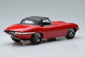 Jaguar E-Type Series 1 Roadster Rot KK-Scale 1:18 KKDC180484 Druckguss — Bild 2 von 6
