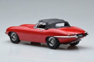 Jaguar E-Type Series 1 Roadster Rot KK-Scale 1:18 KKDC180484 Druckguss — Bild 5 von 6