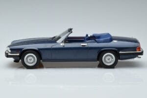Jaguar XJS V12 Cabriolet Blau Metallic Limitierte Auflage Norev 1:18 182636 Druckguss — Bild 3 von 6