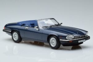 Jaguar XJS V12 Cabriolet Blau Metallic Limitierte Auflage Norev 1:18 182636 Druckguss — Bild 4 von 6