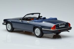Jaguar XJS V12 Cabriolet Blau Metallic Limitierte Auflage Norev 1:18 182636 Druckguss — Bild 5 von 6