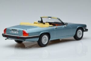 Jaguar XJS V12 Cabriolet Hellblau Metallic Norev 1:18 182635 Druckguss — Bild 2 von 6