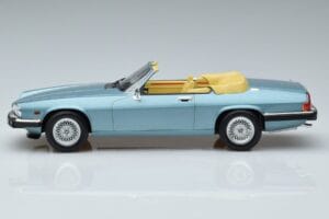 Jaguar XJS V12 Cabriolet Hellblau Metallic Norev 1:18 182635 Druckguss — Bild 3 von 6