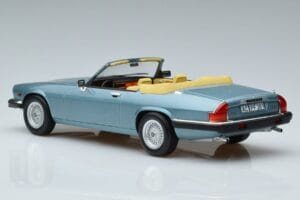 Jaguar XJS V12 Cabriolet Hellblau Metallic Norev 1:18 182635 Druckguss — Bild 5 von 6