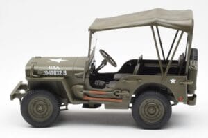 Jeep Willys Mit Planenabdeckung UT Models 1:18 180149002 Druckguss — Bild 3 von 6