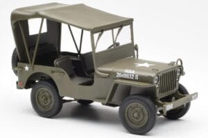 Jeep Willys Mit Planenabdeckung UT Models 1:18 180149002 Druckguss — Bild 4 von 6