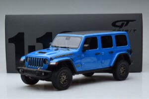 Jeep Wrangler Rubicon 392 Blau GT Spirit 1:18 GT371 Resin — Bild 6 von 6