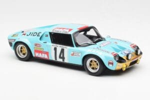 Jide 1600S Gr.4 #14 J. Ragnotti / Jaubert Criterium des Cevennes 1972 Otto 1:18 OT287 Resin — Bild 4 von 6