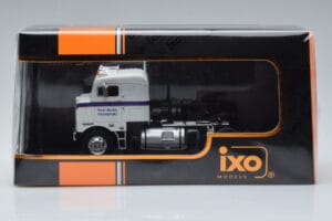 Kenworth Bullnose Ross Mackie Transport Weiß IXO 1:43 TR063 Druckguss — Bild 6 von 6