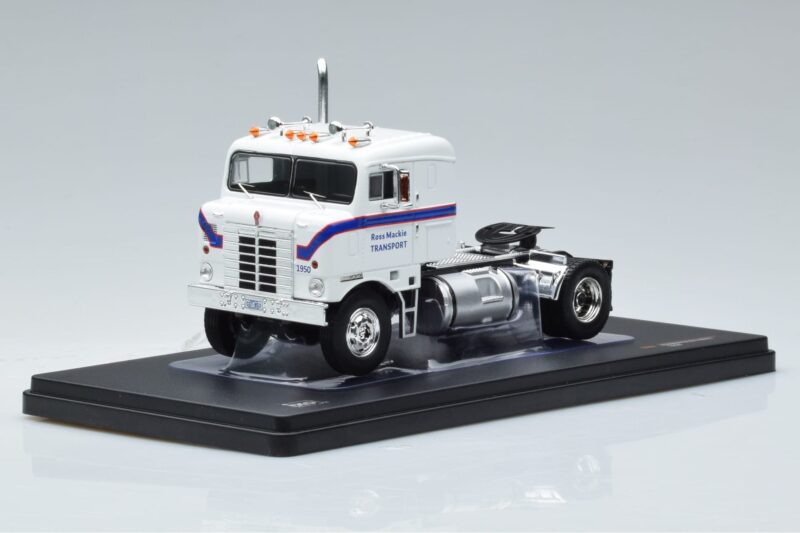 Kenworth Bullnose Ross Mackie Transport Weiß IXO 1:43 TR063 Druckguss