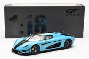 Koenigsegg Regera Baby Blau GT Spirit 1:18 GT881 Resin — Bild 6 von 6