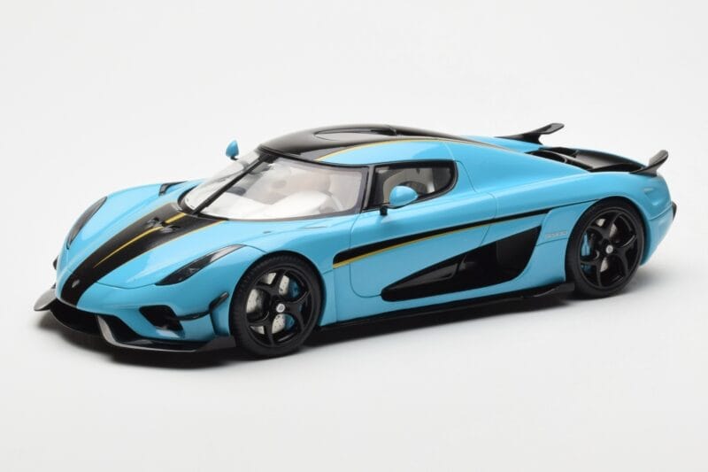 Koenigsegg Regera Baby Blau GT Spirit 1:18 GT881 Resin
